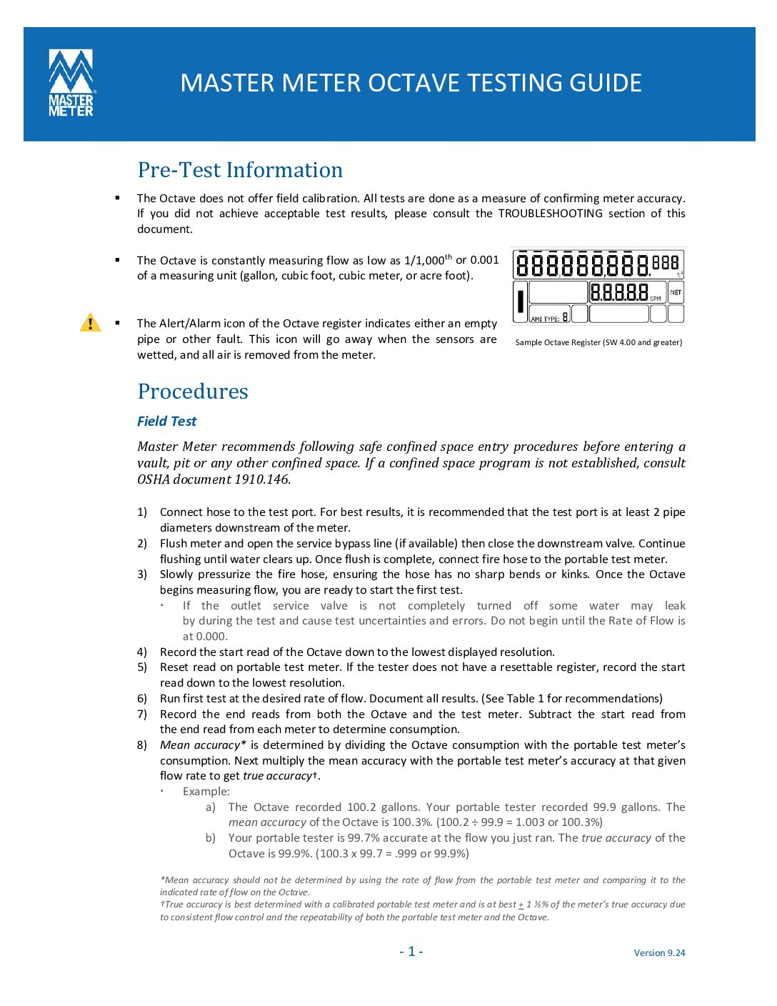 Octave Ultrasonic Testing Guide 